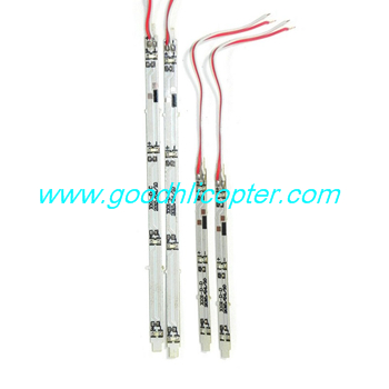 mjx-x-series-x101 quadcopter parts LED-A set (2pcs long + 2pcs short)